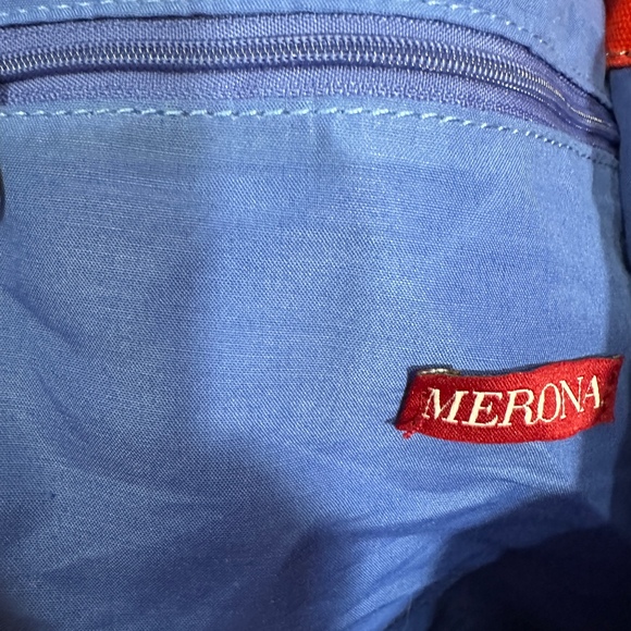 Merona Large Stripe Cotton Tote - Picture 8 of 8